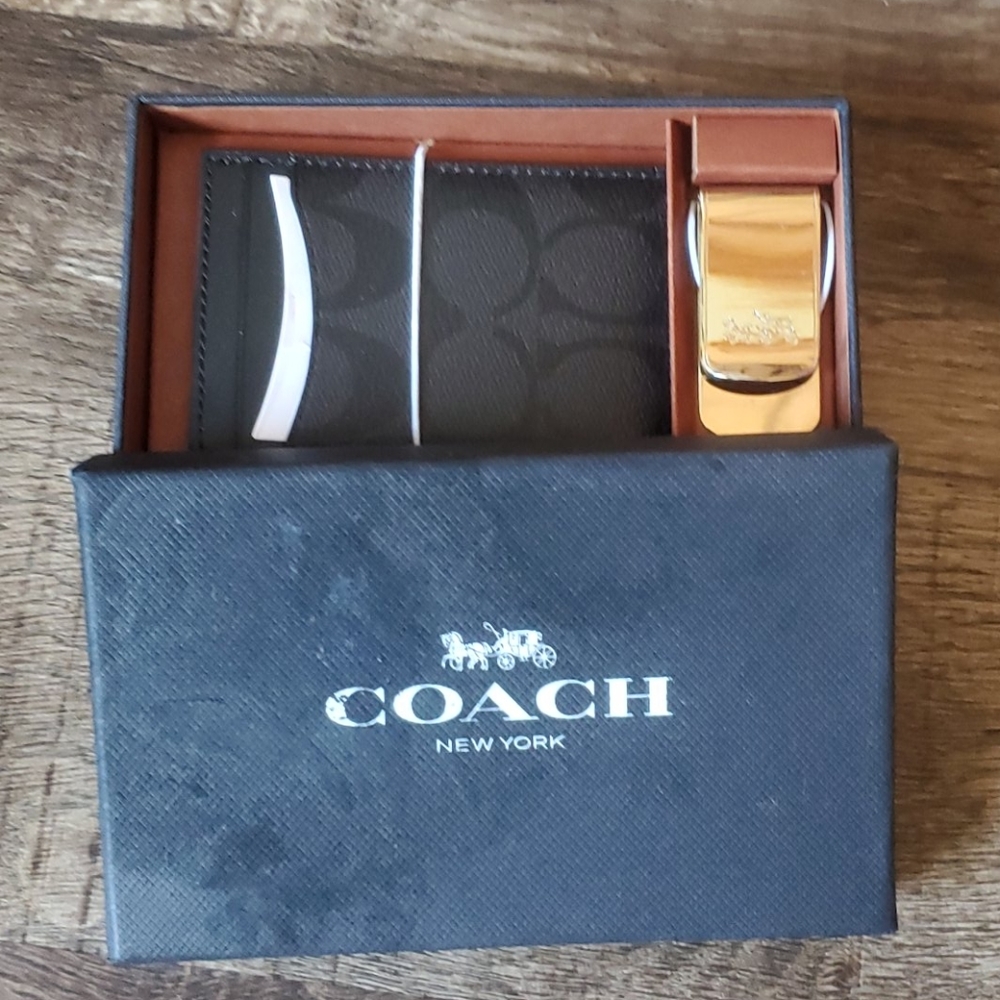 Coach shadow card gift set